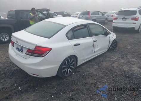 2014 Honda Civic Ex-L z USA, uszkodzony, nr VIN 19XFB2F9XEE083912